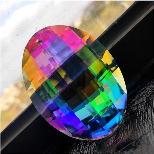 76mm colorful crystal - 76mm,