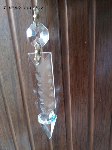 10pcs crystal clear prism - clear,