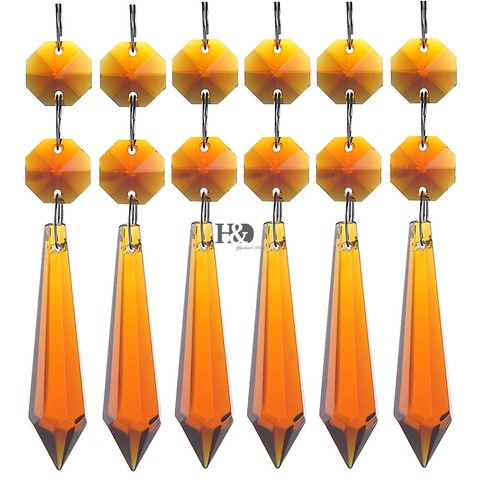 20pcs hang amber - hang, chandelier